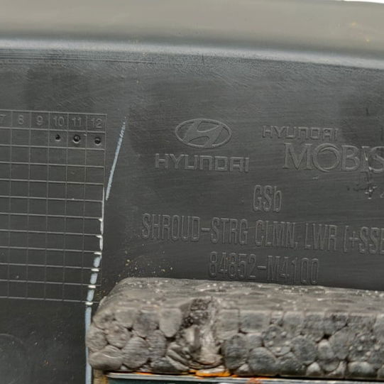 Acabamento Coluna Direção Hyundai Creta 2017 - Preto - Animal Print