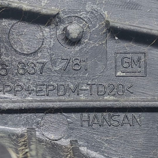 Acabamento Painel Cruze 2013 Preto Preto