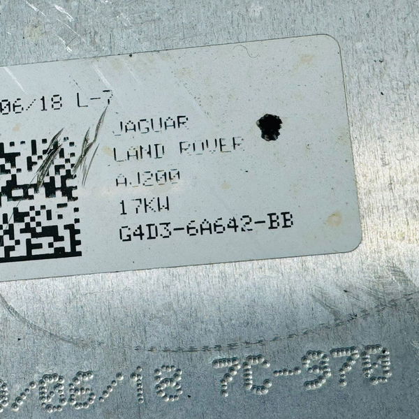 Resfriador Óleo Motor Range Rover Velar P300 2020