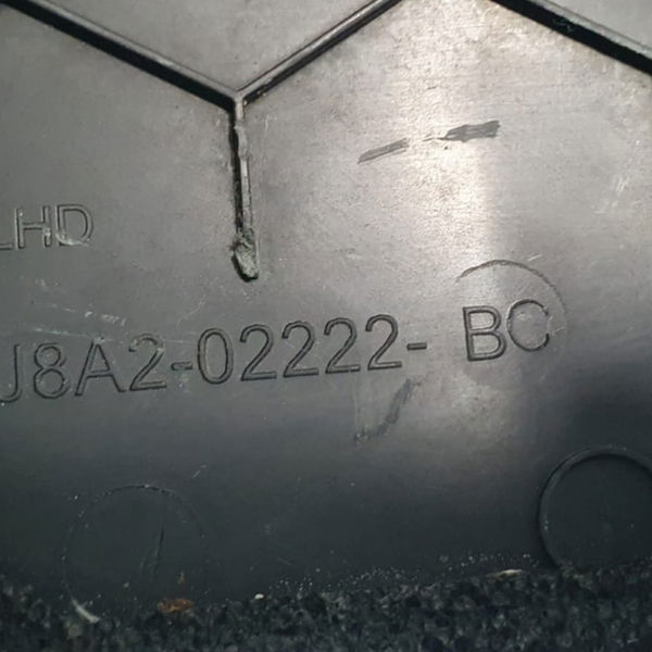 Tampa Acabamento Painel L/esq Range Rover Velar P300 2020 Preto Animal Print