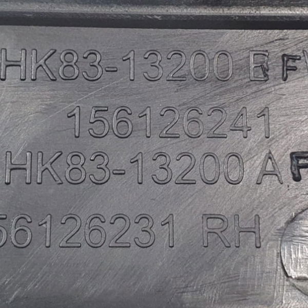 Soleira Traseira L/dir Range Rover Velar P300 2020 Preto