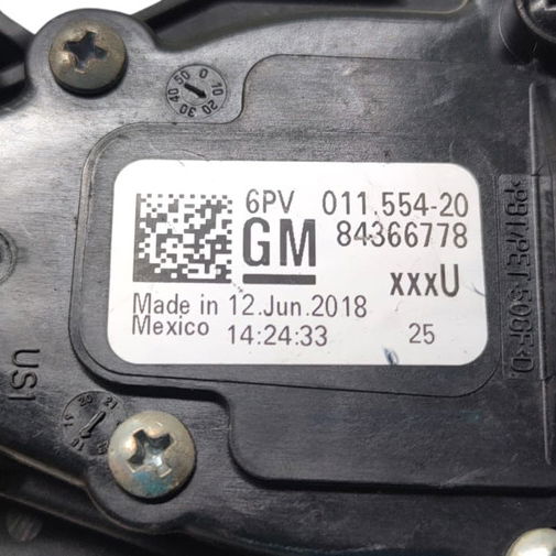 Pedal Acelerador Eletrônico Equinox 2018