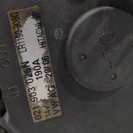 Alternador Cayenne Touareg 3.6 V6 2010