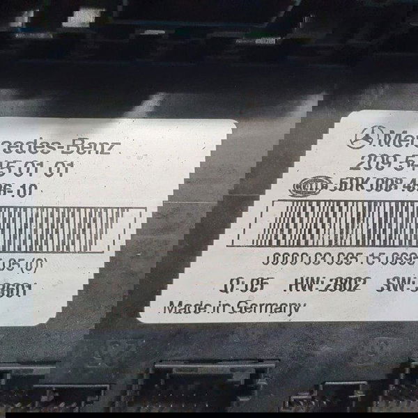 Modulo Sam Caixa Fusíveis Mercedes Benz C200 2006 2095450101