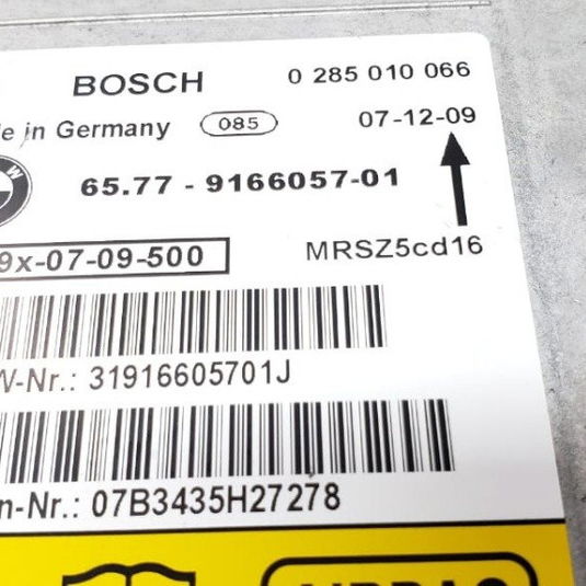 Módulo Carroceria (deflagrado) Bmw 130 2010 9166057