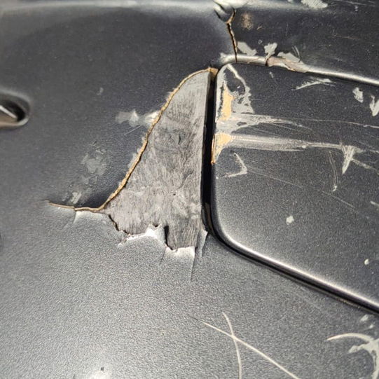 Parachoque Dianteiro Tiguan 2015 (avaria) Prateado