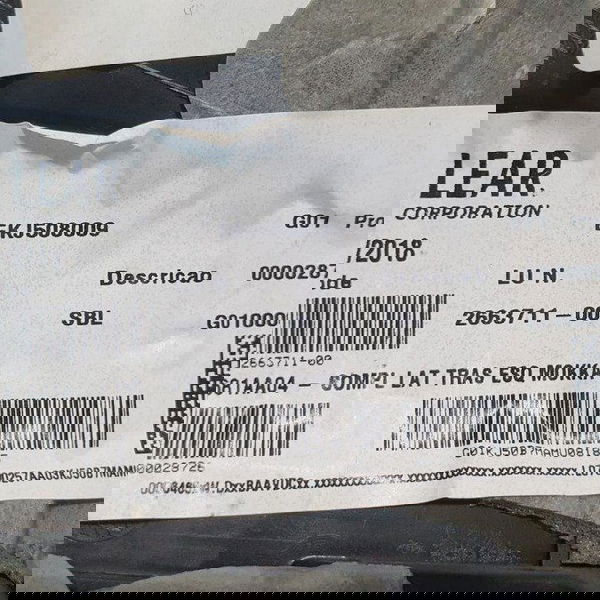 Encosto Lateral Banco Tras Dir Bmw X3 G01 Xdrive 20i 2019