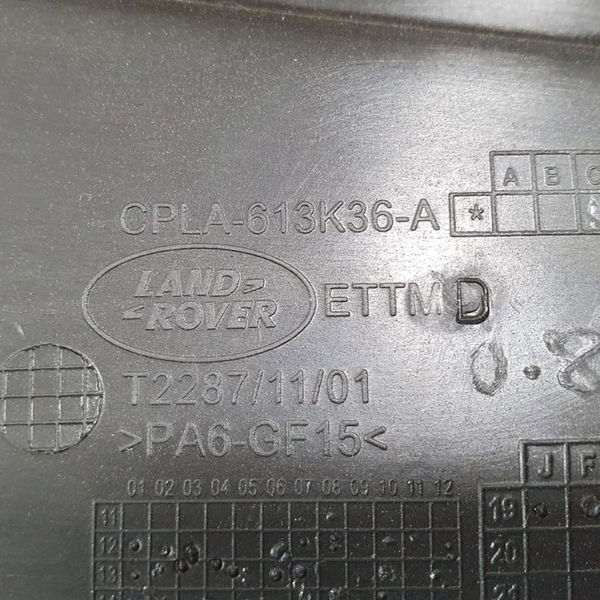 Acabamento Cinto Traseiro Direito Range Rover Sport Hse 2020