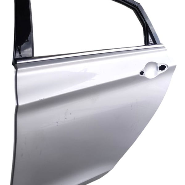 Porta Traseira Esquerda Hyundai Sonata 2013 Traseira Esquerdo Prateado
