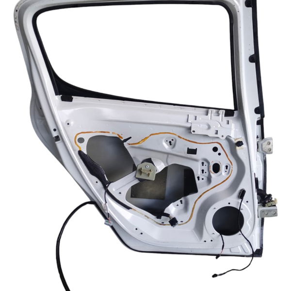 Porta Traseira Esquerda Peugeot 308 2013 Branco Traseira Esquerdo