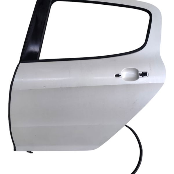 Porta Traseira Esquerda Peugeot 308 2013 Branco Traseira Esquerdo