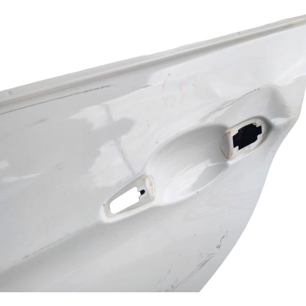 Porta Traseira Esquerda Bmw 320i 2013 (avaria) Branco Traseira Esquerda