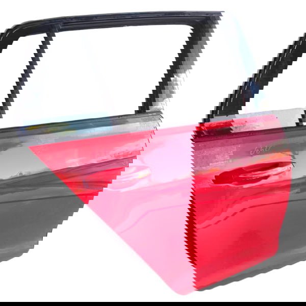 Porta Traseira Direita Golf 2015 Traseira Direita Vermelho