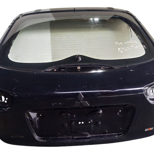 Tampa Traseira Lancer Rallyart 2014 (c/detalhe) Preto