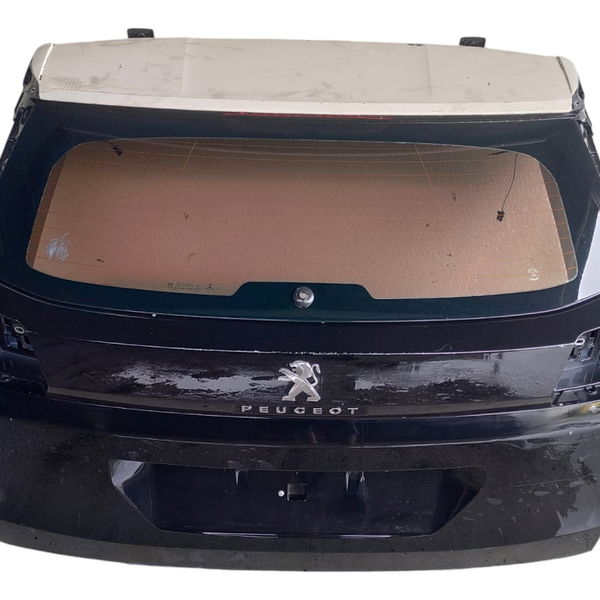 Tampa Traseira Peugeot 3008 2018 Preto