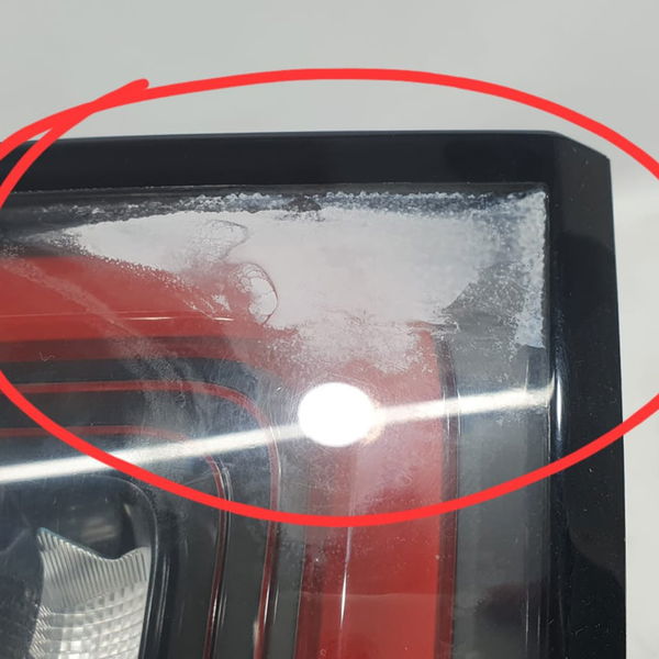 Lanterna Traseira Esquerda Range Rover Sport Hse 2020 Esquerdo/motorista Transparente/vermelho