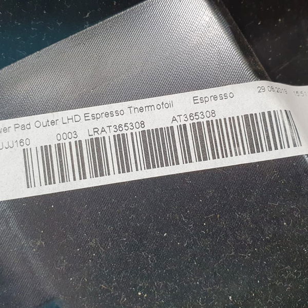 Acabamento Inferior Painel Motorista Range Rover Sport 2020 - Preto - Animal Print