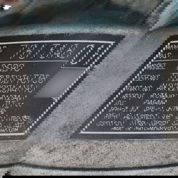 Compressor Ar Condicionado Mitsubishi Eclipse Crosshpes 2021