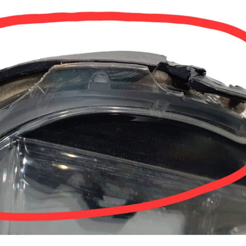 Farol Lado Esq. (c/detalhes) Mitsubishieclipsecrosshpes 2021 Esquerdo/motorista