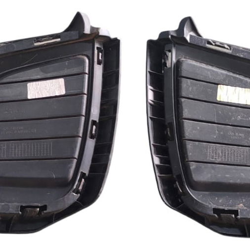 Par Acabamento Para-choque Dianteiro Hyundai Creta 2020 Preto