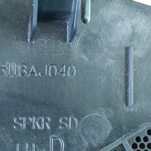 Tela Auto Falante L/d Painel Subaru Outback 2011 Preto