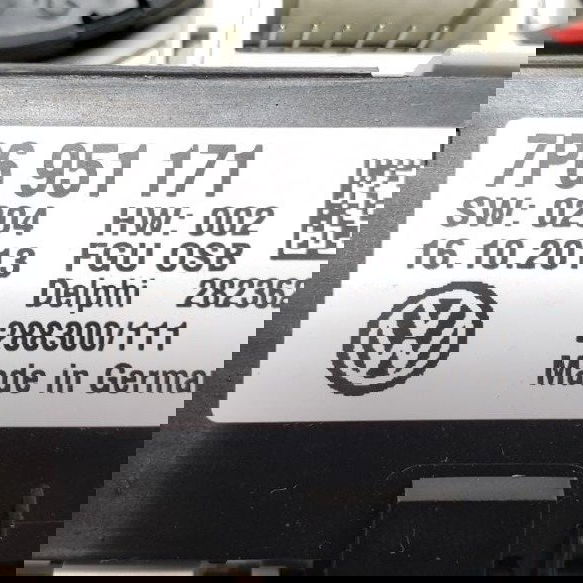 Luz Teto Comando Teto Solar Vw Touareg 4.2 V8 2014 7p6951171