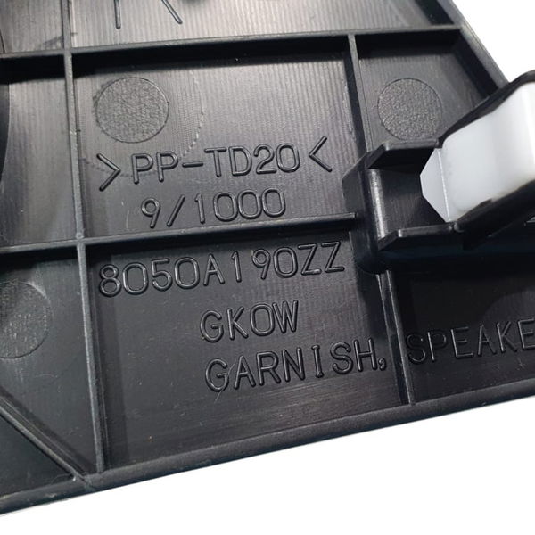 Tela Alto Falante Dir Mitsubishi Eclipse Cross Hpes 2021 Preto