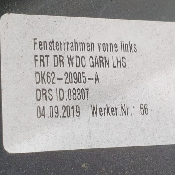 Canaleta Dianteira Esquerda Range Rover Sport Hse 2020