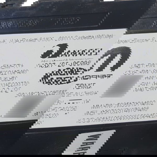 Módulo Som Rádio Rampage Rebel 2024 Preto