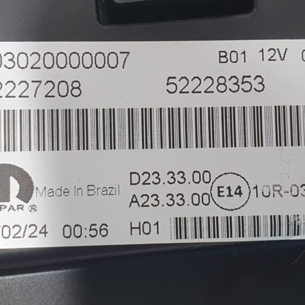 Painel De Instrumentos Rampage Rebel 2024 Preto