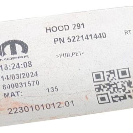 Forro Anti Chamas Capo Dianteiro Rampage Rebel 2024