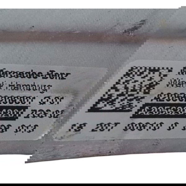 Painel Frontal Travessa Mini Frente Mercedes C180 2019