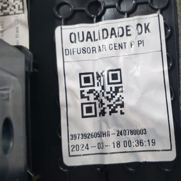 Difusor De Ar Central Rampage Rebel 2024