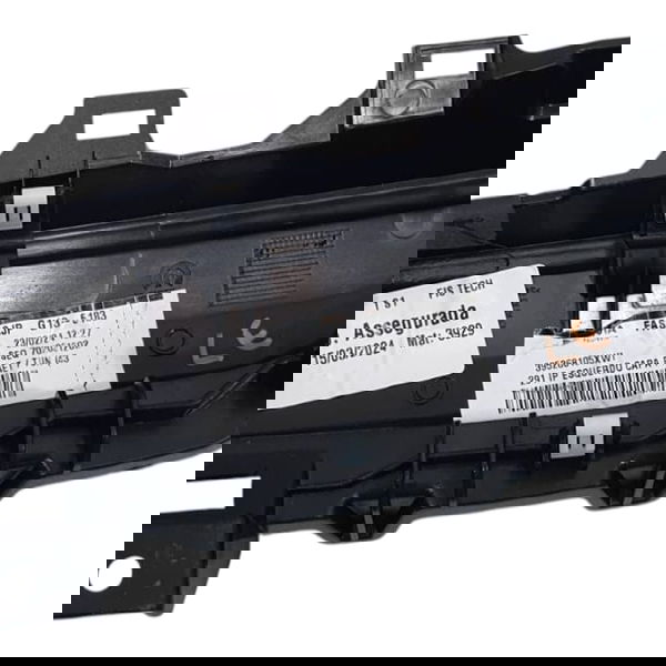 Acabamento Couro Painel Esq Rampage Rebel 2024 Preto Listras