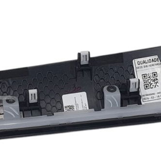 Moldura Led Painel Rampage Rebel 2024 - Preto - Listras