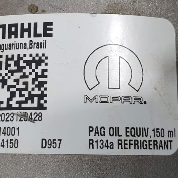 Compressor Ar Condicionado Rampage Rebel Diesel 2024