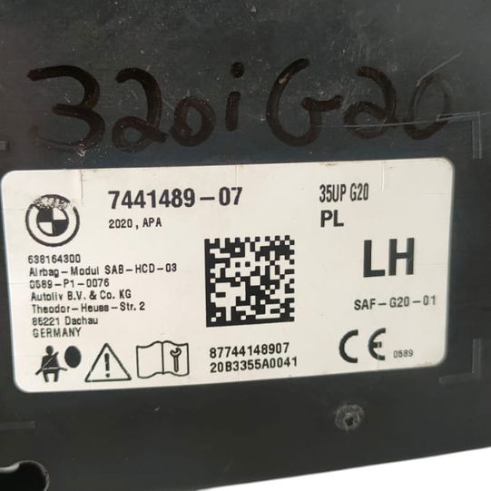 Bolsa Banco Esquerdo Bmw 320i 2022