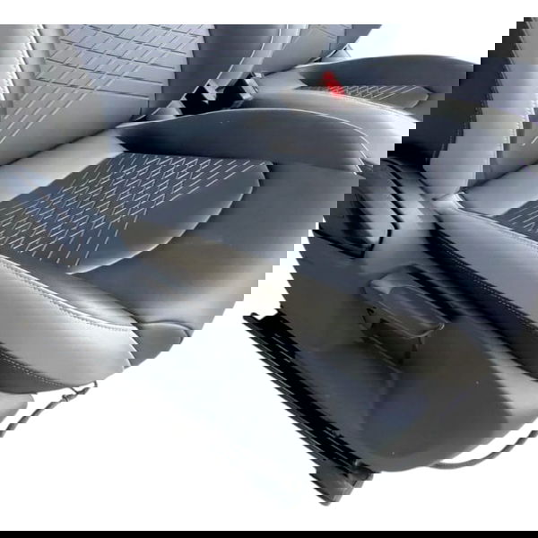 Par Bancos Dianteiro Couro Vw Taos 2023 Grafite