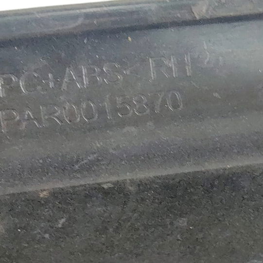 Acabamento Friso Farol L/e Rampage Rebel 2024 Preto