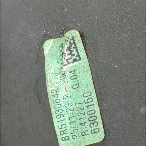 Acabamento Friso Farol L/e Rampage Rebel 2024 Preto