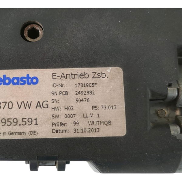 Motor Teto Solar Golf 2015