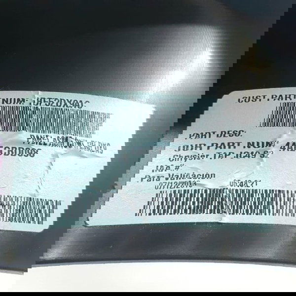 Soleira Porta Dianteira Direita Dodge Journey 3.6 Rt 2014