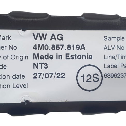 Suporte Regulagem Cinto Taos Confortline 2023 - Preto