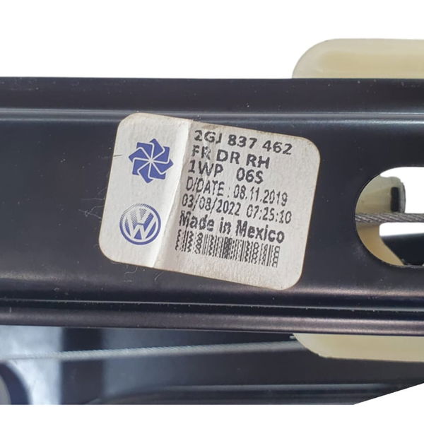 Máquina De Vidro Dianteira Direita Taos Confortline 2023