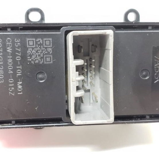 Comando Botão Vidro Elétrico Tras Direito Honda Crv Exl 2012