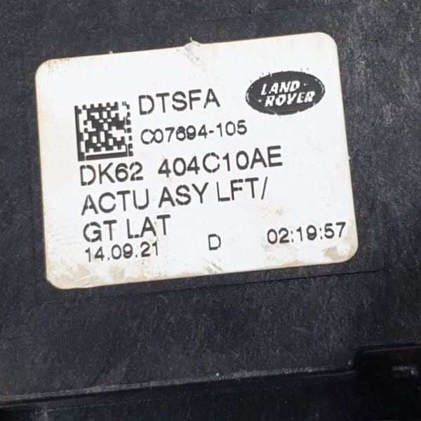 Atuador Fechadura Porta Malas Lr Discovery Sport 2022