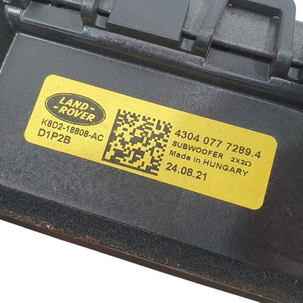 Alto Falante Sub Woofer Lr Discovery Sport 2022 Preto