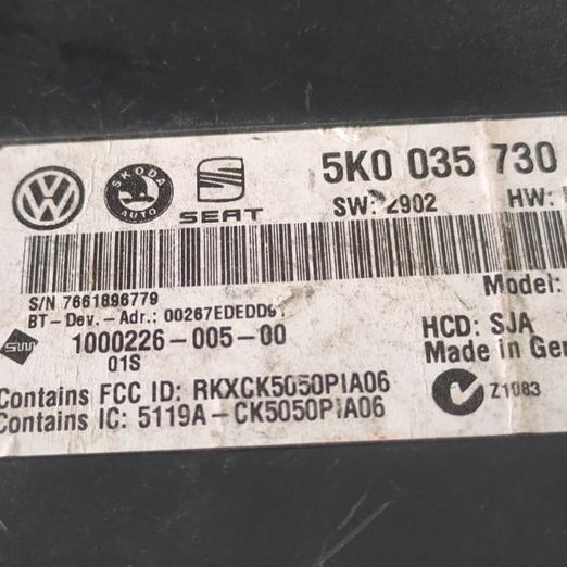 Módulo Bluetooth Vw Amarok 2013