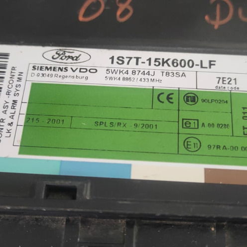 Módulo Conforto Ford Focus 2.0 2008