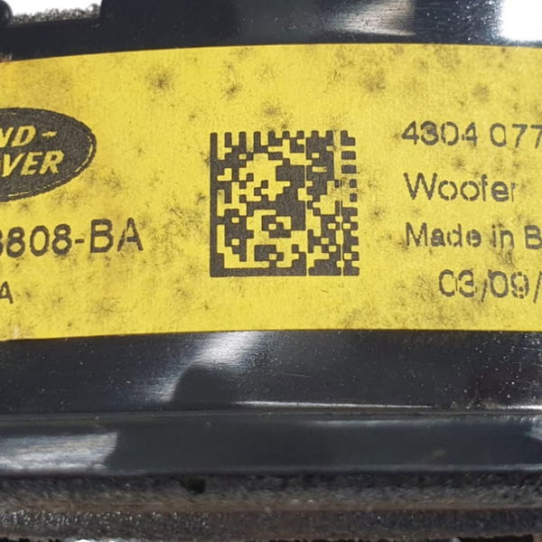 Alto Falante Porta Lr Discovery Sport Diesel 2022 Preto